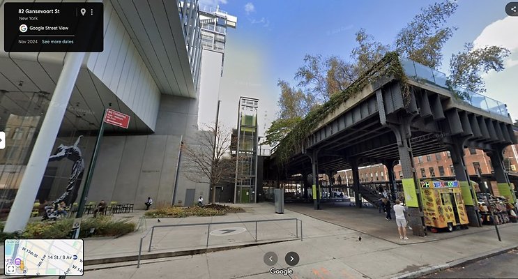 Whitney Museum:Highline Elevator