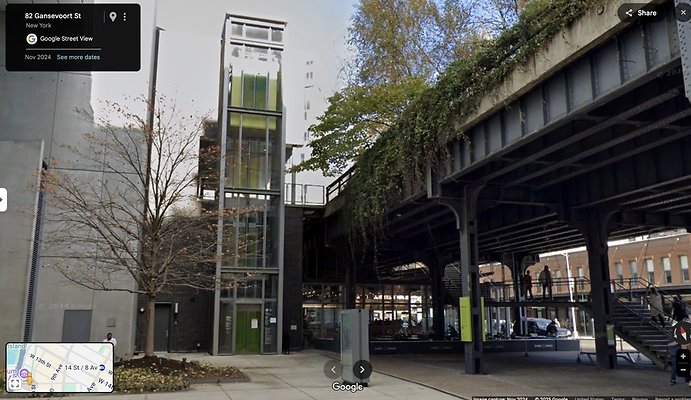 Whitney Museum:Highline Elevator 0017